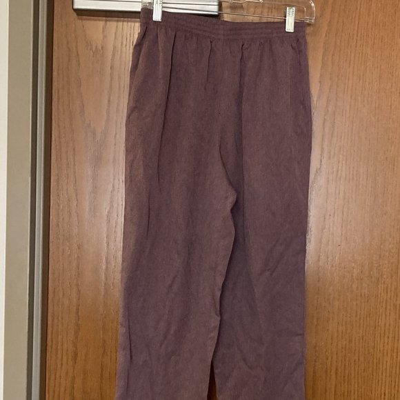 Alfred Dunner Pants - Alfred Dunner mauve pants sz 12 petite